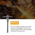 thumbnail image 2 of 20 Pieces 22 Mm Diamond Cutting Wheel Cut Off Discs Coated Rotary Tools With 4 Pack Mandrel Rotary Tool For Drill, 2 of 5