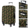 thumbnail image 5 of Green Camouflage Bigfoot Pattern Luggage Cover Fashion Suitcase Cover Baggage Covers Fit 25-28 Inch Luggage (Go Travel), 5 of 5
