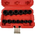 thumbnail image 4 of 13pcs Damaged Bolt Nut Screw Remover Tool Kit Damaged Bolt Removal Set Damaged Bolt Nut Screw Removal Socket, 4 of 5