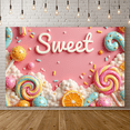 thumbnail image 5 of Yatrandify Colorful Design Sweet Banner Candy Theme Decorative Design for Kids Party Celebration Holiday, 5 of 8
