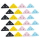 thumbnail image 3 of 50 sujetadores de papel de esquina triangulares para soporte de página de libro, lindo clip de libro triangular, clips de papel de plástico para organizador de ahorro de página de esquina, 3 of 5