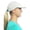 White, variant on Summer Running Hat for Women with Soft Foam Brim & Reflective Trim – Quick Drying Cap with 5 Panel Design