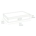 thumbnail image 3 of Bigso Sverker Fiberboard Legal and Art Storage Box for Papers | Grey, 3 of 7