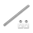 thumbnail image 1 of Fully Threaded Rod, M14 x 140mm 304 Stainless Steel with Nuts Washers, 1 of 6