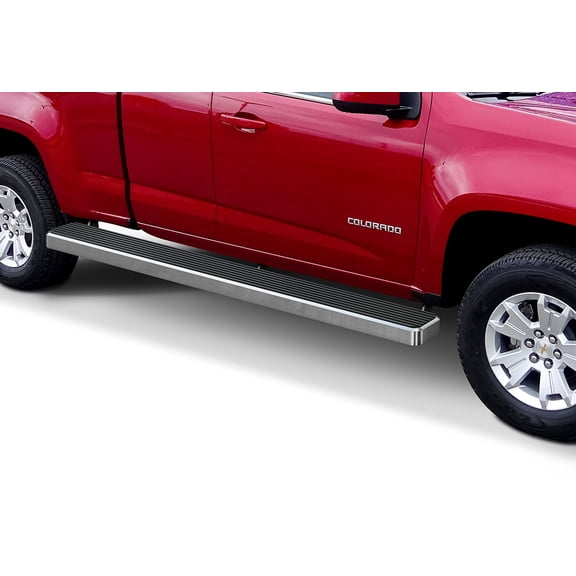 APS Wheel to Wheel Running Boards 6in Compatible with Chevy Colorado GMC Canyon 2015-2025 Extended Cab 6ft Bed (Nerf Bars Side Steps Side Bars)