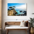 thumbnail image 3 of Elephant Stock Bright Pebble Beach Wall Art - Horizontal Canvas Wall Art - Living Room Wall Decor - Beach Canvas - Blue And Brown Decor - 45" x 30", 3 of 6