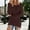 Brown, variant on Pullover Crewneck Sweaters Oversized Sweaters Loose Fluffy Fuzzy Pullover Casual Top Solid Long Sleeve Jumper Sweaters Long Blouse with Pockets Basic Tops Tops Soft Long Sleeve Orange M