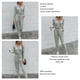 thumbnail image 4 of Mono delgado cubre la parte inferior del abdomen pantalones de manga larga mono poliéster único lavable a máquina moda con bolsillos informales para la vida diaria ANGGREK Otros, 4 of 7