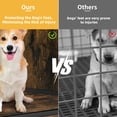 thumbnail image 5 of DWVO 43.9 inch Dog Crate Furniture, Corner Kennel with Metal Door, Wooden Dog House for Small/Medium Dog Crate - Rustic Brown, 5 of 10