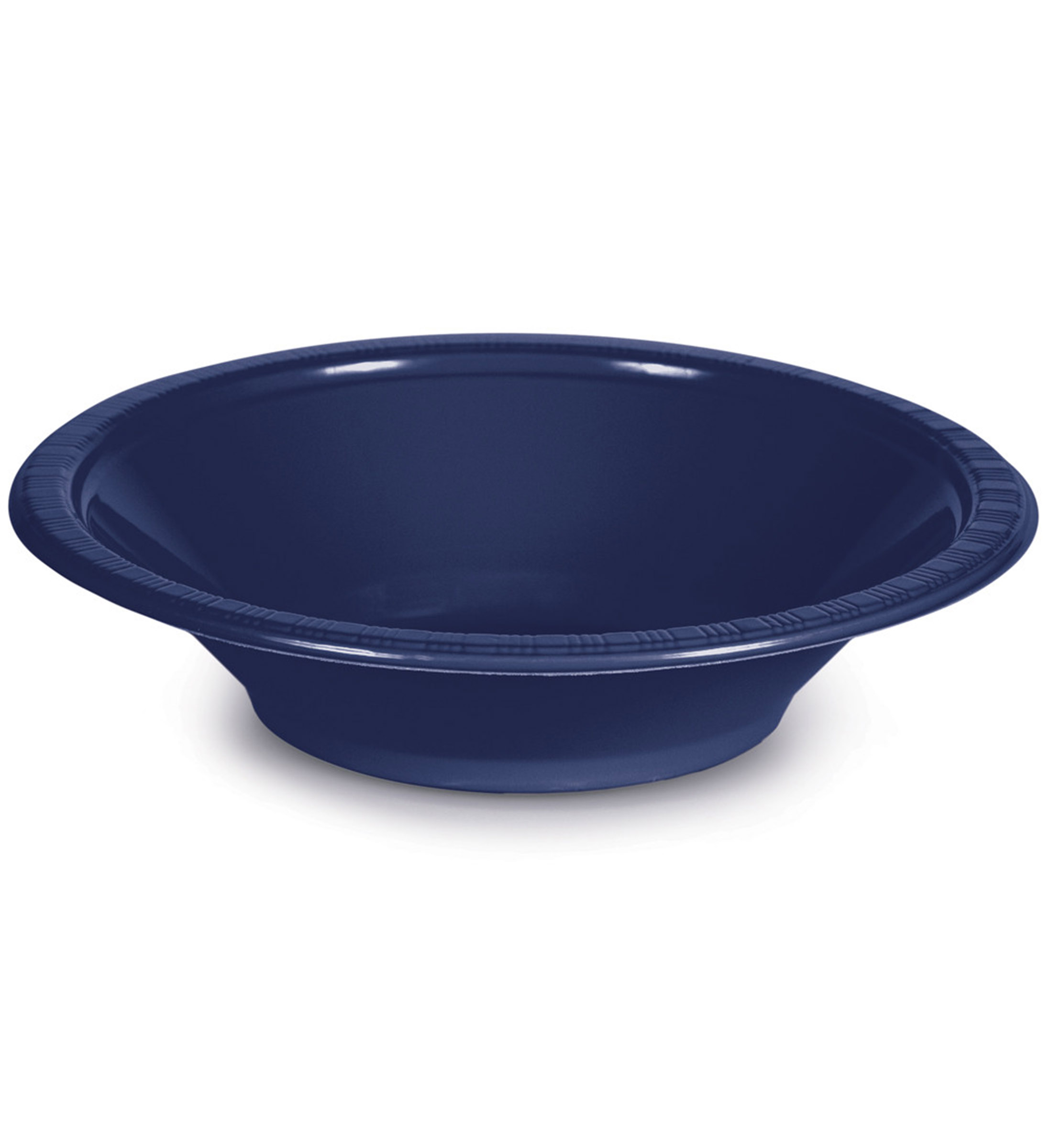 Creative Converting Touch of Color Navy Blue Plastic Bowls (60pc Set