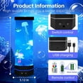 thumbnail image 3 of Gifts for Adults Kids, 15'' Large Jellyfish Lava Lamp LED Jellyfish Aquarium Night Light with Remote Control Color Changing Table Lamps Mood Lamp for Office Bedroom Christmas Birthdays Decor, 3 of 6