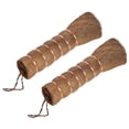 thumbnail image 2 of Brown Bristle Cleaning Brush for Kitchen with Small Tray 2Pcs, 2 of 5