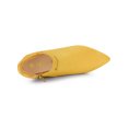 thumbnail image 4 of BLISSFUL STEP Women's Pointy Toe Zipper Stiletto Heeled Ankle Booties, 4 of 7