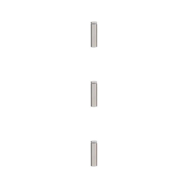 Kenally Tornillo de publicidad Instalación fácil Espejo de vidrio Clavo Tuerca a prueba de herrumbre Perno Soporte para colgar en la pared Capacidad de Type1 NO1 Kenally CBP339061