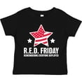 thumbnail image 3 of Inktastic Red Friday Remembering Everyone Deployed with Red American Flag Boys or Girls Toddler T-Shirt, 3 of 5