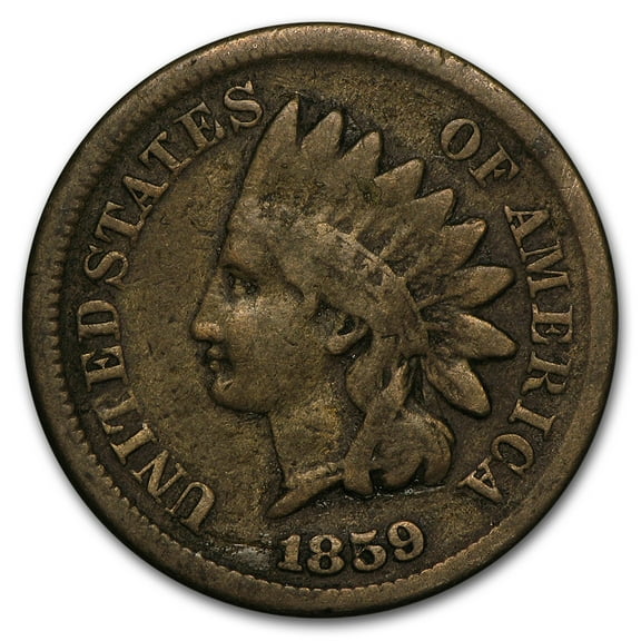 1859 Indian Head Cent VG