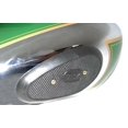 thumbnail image 5 of BSA B31 B33 Plunger Model Green & Chrome fuel petrol tank + Cap Tap knee pad, 5 of 5