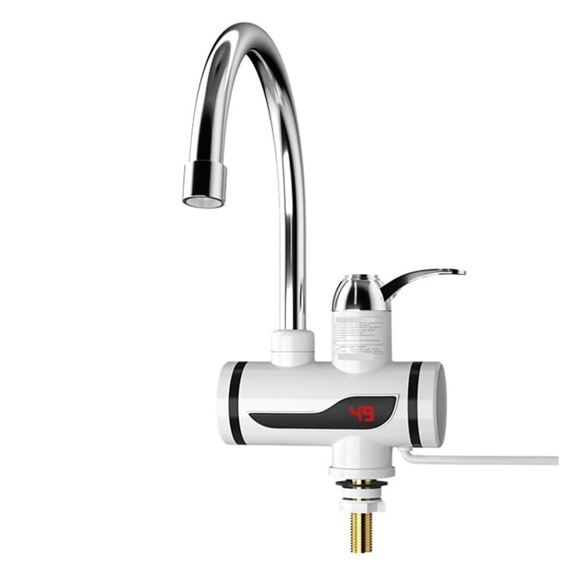Electric Hot Cold Mixer Tap 3000W Instant Heating Faucet 360 Degree Rotation Hot Water Faucet