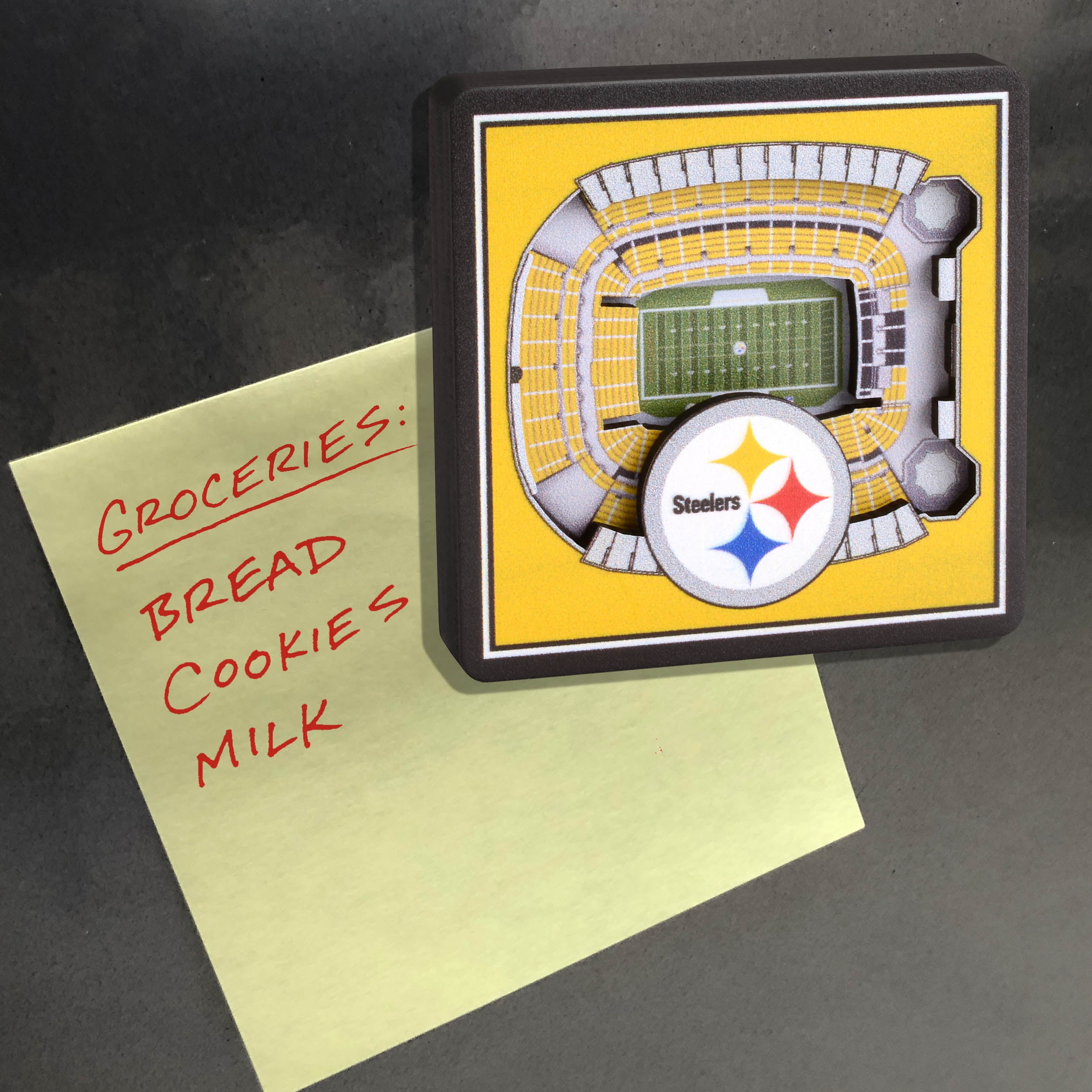 YouTheFan NFL Pittsburgh Steelers 3D StadiumView Magnet