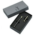thumbnail image 3 of Pilot Justus 95 Black Resin Fountain Pen with Gold Accents 14-Karat Gold Nib, Fine (60591), 3 of 3