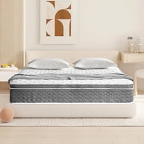14 inch Queen Mattress[New Version], Cooling Gel Memory Foam Hybrid Mattress in a box,Medium