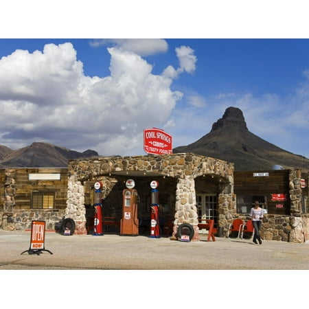 Historic Gas Station, Route 66, Cool Springs, Arizona, United States of America, North America Print Wall Art By Richard