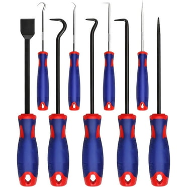 WORKPRO 9Pcs Precision Pick & Hook Set with Scraper, Automotive & Electronic Hand Tools, W000846A
