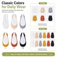 thumbnail image 6 of Women's Ice Silk No Show Ultra, Ultra Thin Ice Silk & Non Slip Stay-Put Comfort, for Sneakers Flats Loafers Everyday Wear, 6 of 7