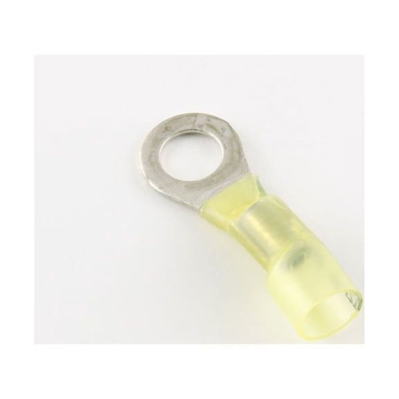 12-10 Ga. Solder Heat-Shrink Ring Terminals, 5/16" Stud - (pack of 10)
