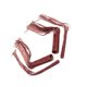 thumbnail image 3 of Riwesomey 4 piezas de cuero motocicleta freno manillar cubierta borla decorativa elegante moto manga accesorios de adorno Accesorios para motos Vino rojo, 3 of 5