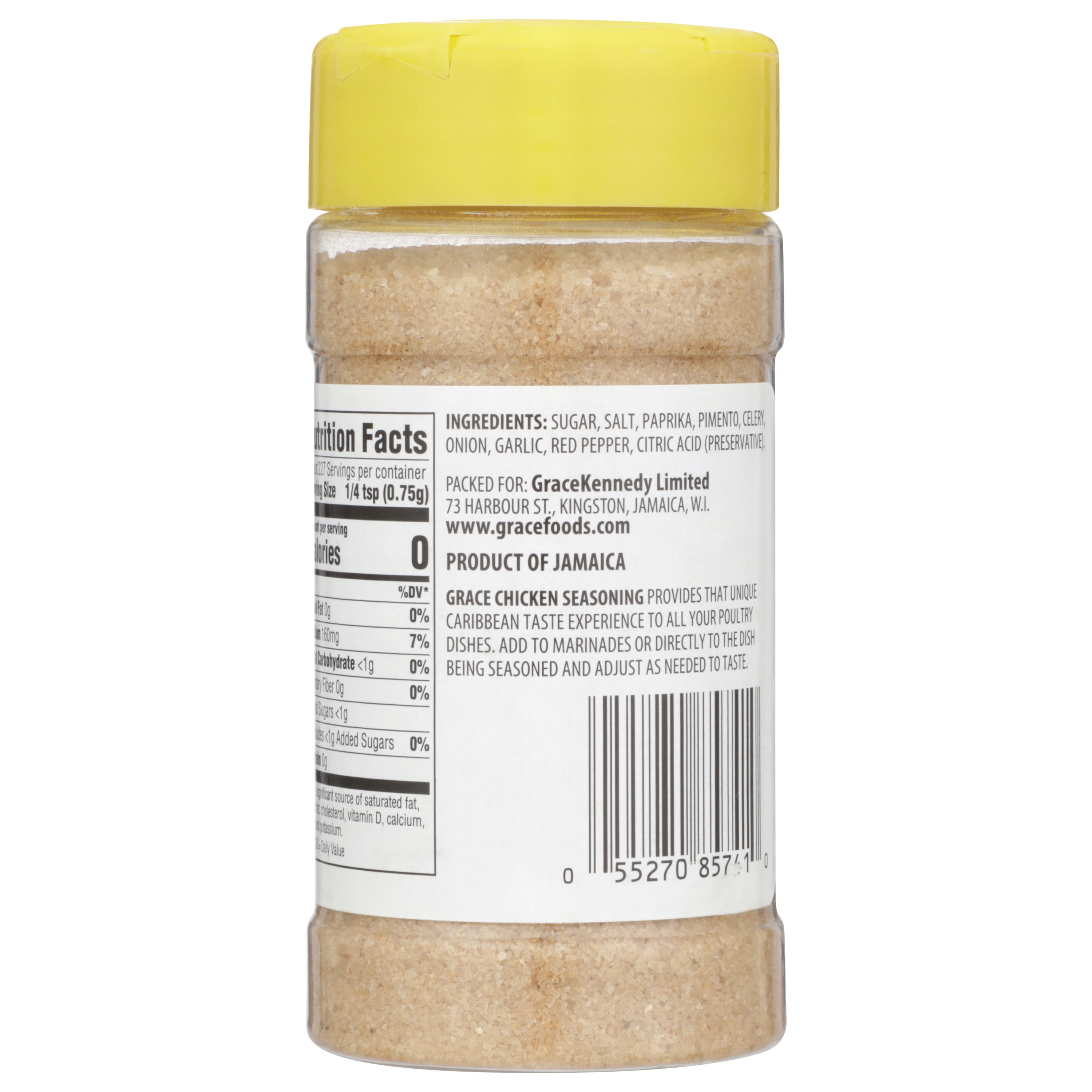 (5 pack) Grace Chicken Seasoning, 6 oz Bottle