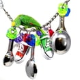 thumbnail image 1 of Bird Swing Toy Creative Parrot Swing Toy Bird Hanging Toy Bird Toy, 1 of 7