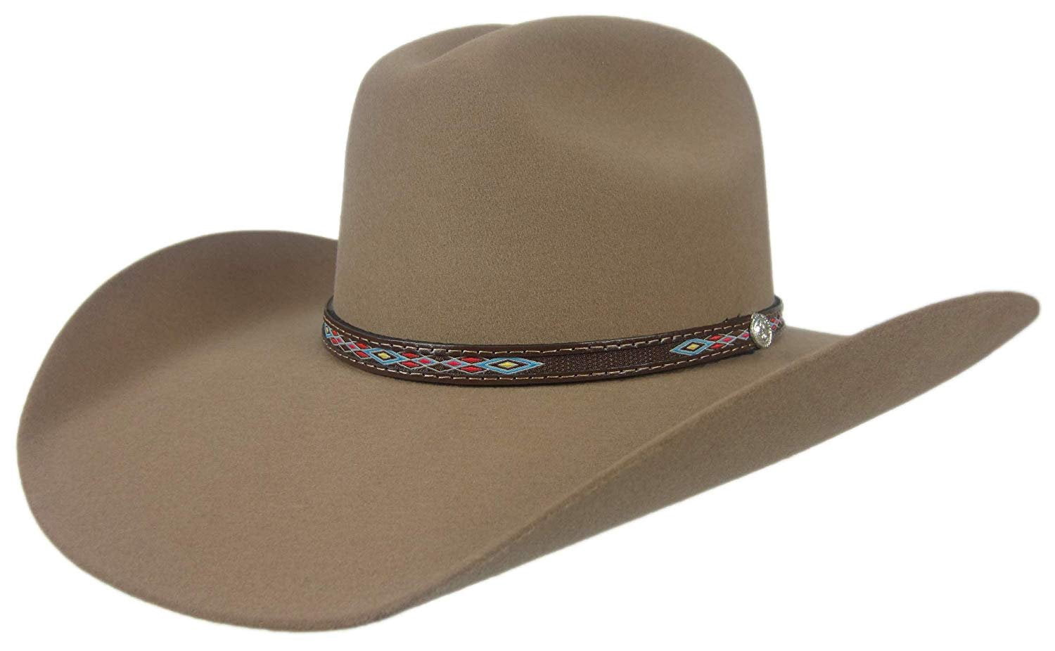 Resistol 3X Pecan McCoy Cowboy Hat Size 