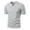 Light Gray, variant on LWavelet Mens Henley Shirts Short Sleeve Moisture Wicking Lightweight T-Shirts Summer Casual 3 Button Basic Tee Shirt