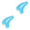 thumbnail image 4 of kurtrusly Anti Slip Eyeglass Ear hook Silicone Lightweight Eyeglasses Grip Light Blue 2Set, 4 of 6