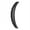 color：black, variant on (2 pieces for one sale) Korean style insert comb, wavy hairpin, bangs comb-black