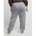 thumbnail image 3 of Hanes Originals Women's Fleece Joggers, 30" (Plus Size) Light Steel 3X, 3 of 5