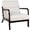 Beige+Brown, variant on S-HOME Mid Century Modern Accent Chair with Detachable Lumbar Pillow Solid Wood Frame for Living Room or Home Office, Beige