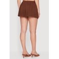 thumbnail image 4 of Women's Solid Pleated Mini Skirt, 4 of 4