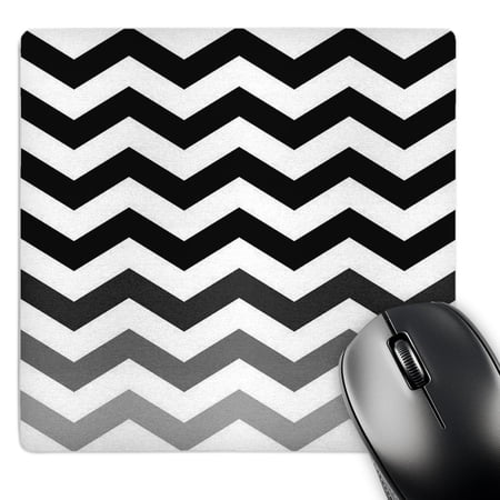 3dRose  Chevron ombre  black  gray. White  MousePad price history on PriceWatchPro