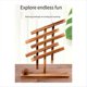 thumbnail image 2 of Rompecabezas de Estrategia de Equilibrio de Madera, Juego de Mesa Familiar de Canicas, Juguete Educativo de Aprendizaje, Juego de Equilibrio de Pelota y Pelota para Niños, 2 of 5
