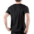 thumbnail image 2 of T-shirt Homme, Manches Courtes, Col Rond, Été, Décontracté, Coton, Vêtements Homme, 2 of 4