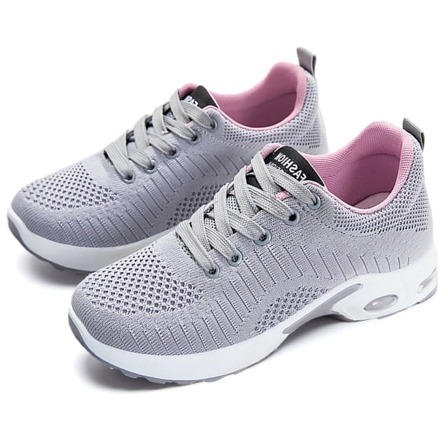 Zapatos para correr Moda Senderismo Zapatos para mujer para gimnasio Viajes Trabajo (40 gris) Ndcxsfigh Tenis De Mujer Tenis De Hombre