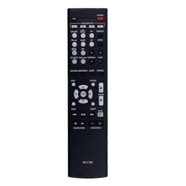 RC-1196 replacing Remote Control for AV Receiver AVR-X510BT AVR-S500BT AVR-X520BT AVR-S510BT