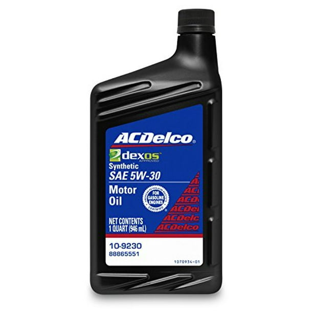 ACDelco 109230 5W30 Synthetic Motor Oil 1 qt
