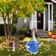 thumbnail image 5 of Ropa de ganso, gansos blancos grandes, decoraciones de Halloween, ropa decorativa de ganso blanco para bebé, ropa de ganso con estampado de calabaza, adecuada para decoraciones de Halloween., 5 of 5