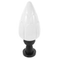 thumbnail image 1 of KAKOWELY 1 Set Outdoor Lamp Post Light Cover Plastic White Simple Design for Garden, 1 of 8