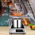 thumbnail image 4 of WeChef Cuisinière Électrique Commerciale à Induction 3500W Brûleur en Acier Inoxydable, 4 of 10