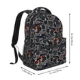 thumbnail image 2 of Disketp Cool Off-Road Vehicle Mochila Estampada para Hombre y Mujer – Mochila Ligera Clásica con Múltiples Bolsillos para Universidad, Trabajo y Viajes-One Size, 2 of 5