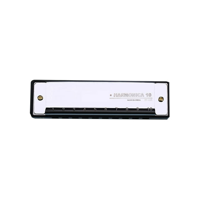 Harmónica Irfora Armónica Diatonic Blues Harmonica Key of C, 10 agujeros 20 tonos Blues Harp Boca Organo Armónica Carcasa de acero inoxidable para niños Adultos y principiantes Irfora Harmónica